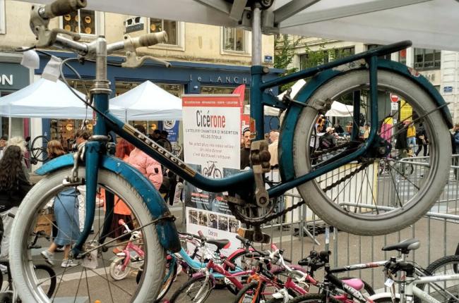 Atelier de réparation vélo 